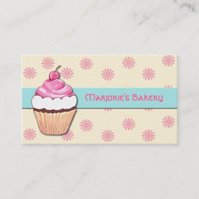 Cupcake Business Card (Front)