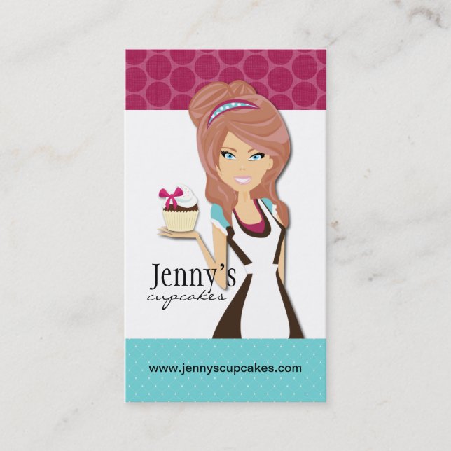 Cupcake Business Card (Front)