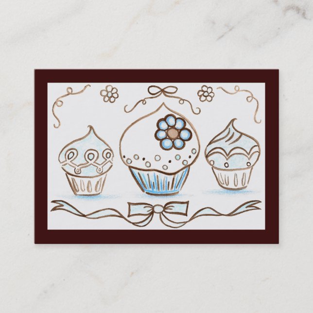 Cupcake Business Card (Front)