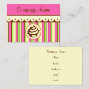 Cupcake Business Card