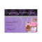 CUPCAKE  Business Card Diamond Damask