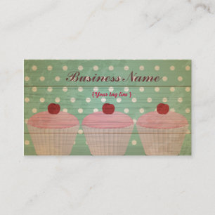 Cupcake Business Card Template