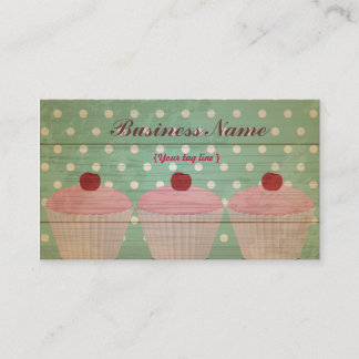 Cupcake Business Card Template