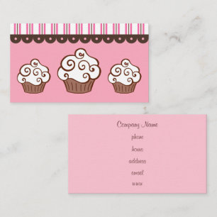 Cupcake Business Cards