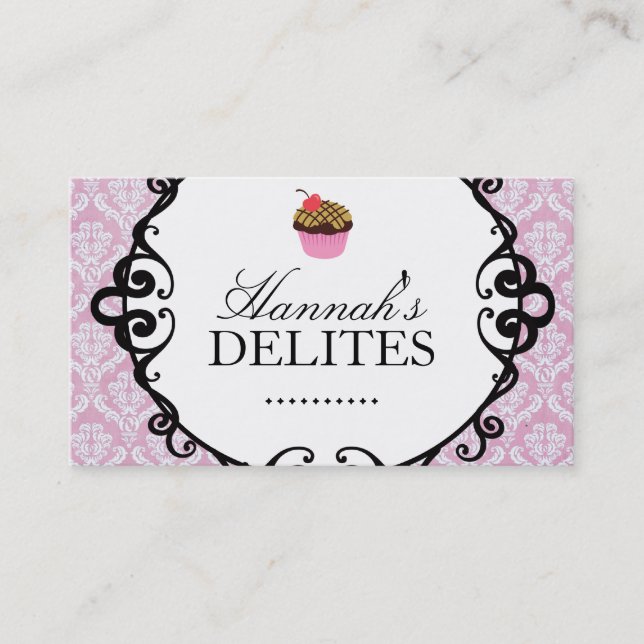 Cupcake Business Cards (Front)