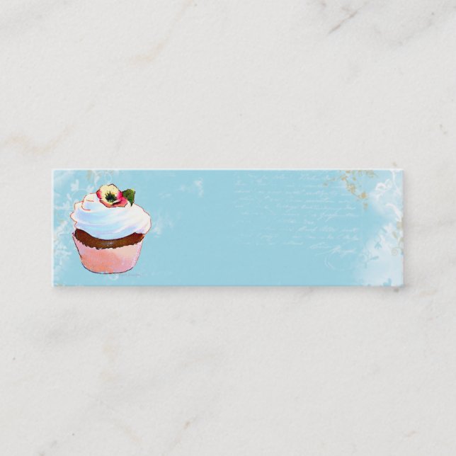 Cupcake Business Cards (Front)