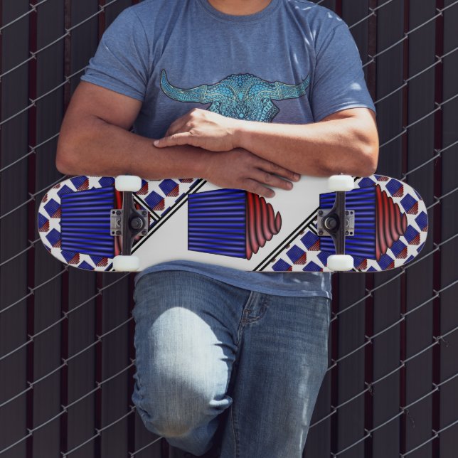 Cupcake by Kenneth Yoncich Skateboard (Outdoor 3)