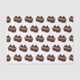 Cupcake cartoon illustration tissue paper