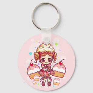 Cupcake-chan Keychain