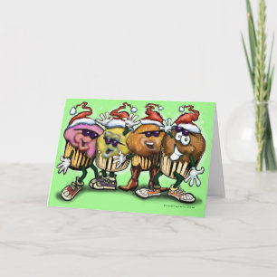 CupCake Christmas Holiday Card