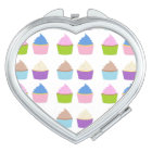 Cupcake Compact Mirror