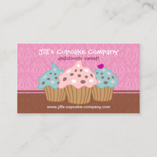 Cupcake Company Business Card