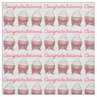 Cupcake Congratulations Baby Bridal Shower Cake
