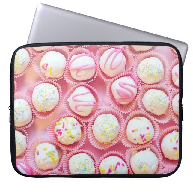 Cupcake Delights Laptop Sleeve (Front)