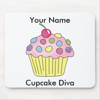 Cupcake Diva Mousepad
