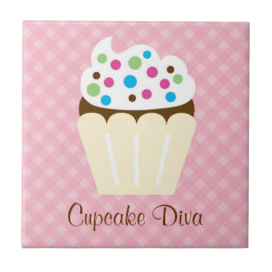 Cupcake Diva Tile