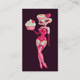 Cupcake Doll Business Card