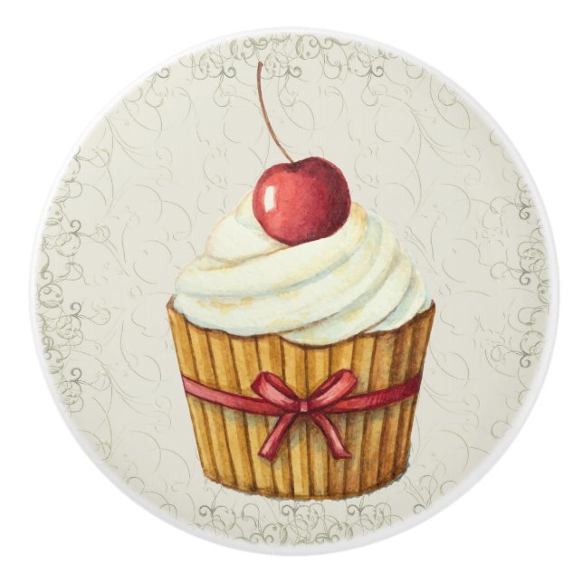 Cupcake Drawer Knob (Front)