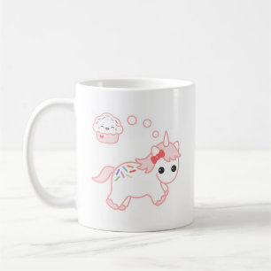 Cupcake Dream Unicorn Coffee Mug