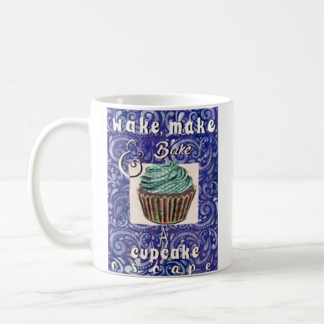 Cupcake Escape Coffee Mug (Left)