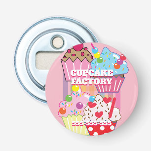 CUPCAKE FACTORY Menu Bottle Opener