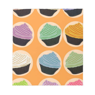 Cupcake Flavours Notepad