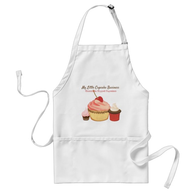 Cupcake Fun Standard Apron (Front)