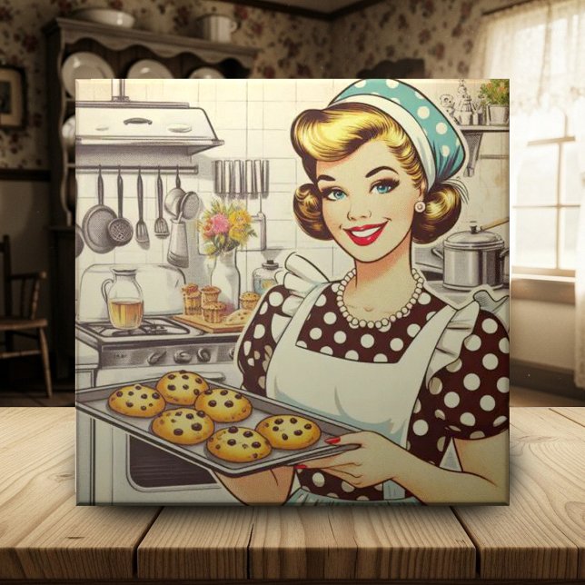 Cupcake Girl Ceramic Tile (Creator Uploaded)