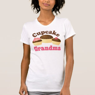 Cupcake Grandma Gift T-Shirt