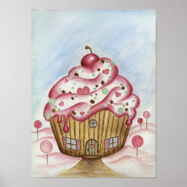 Cupcake House Poster (Front)