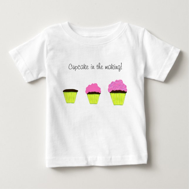 Cupcake in the Making Kids T-Shirt (Front)