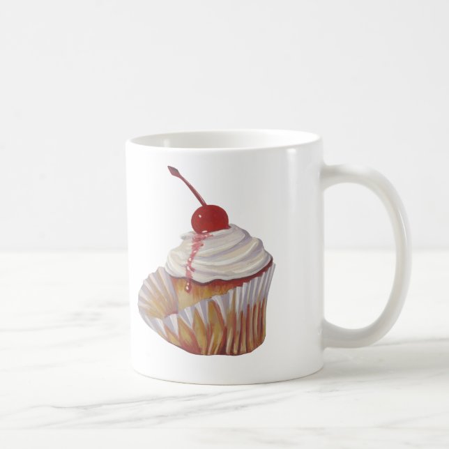 Cupcake Invitaion Coffee Mug (Right)