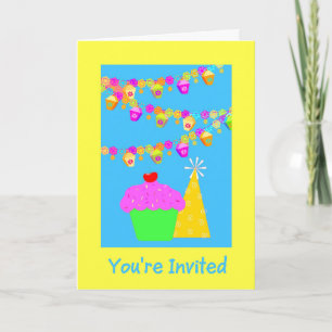 Cupcake Invitation