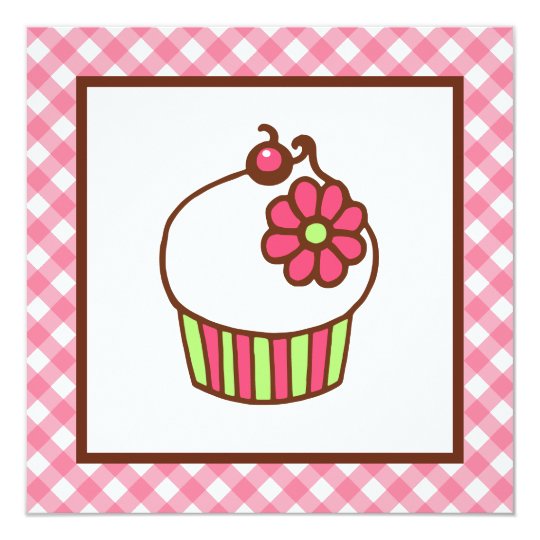 Cupcake Invitations