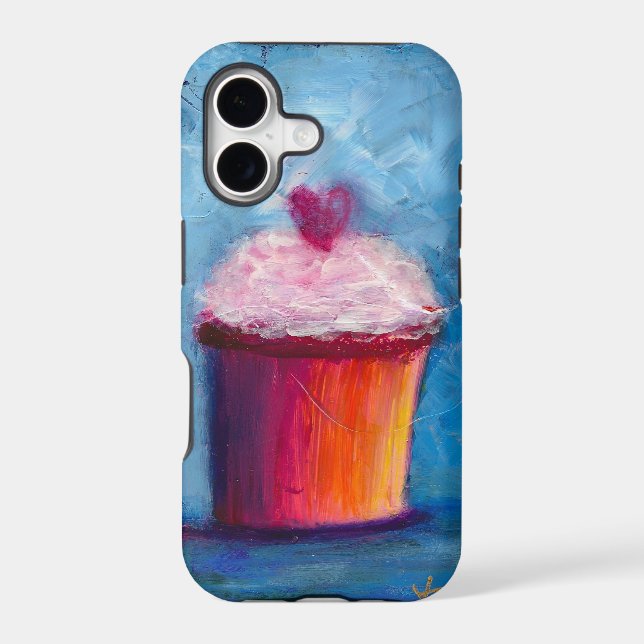 Cupcake Iphone Case (Back)