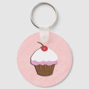 Cupcake Key Ring