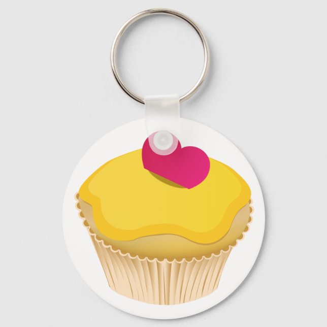 Cupcake Key Ring (Front)