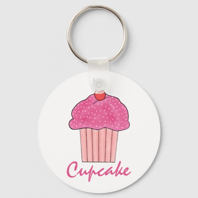 Cupcake Key Ring (Front)