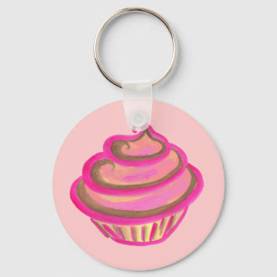 Cupcake Keychain
