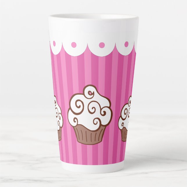 Cupcake Latte Mug  (Front)