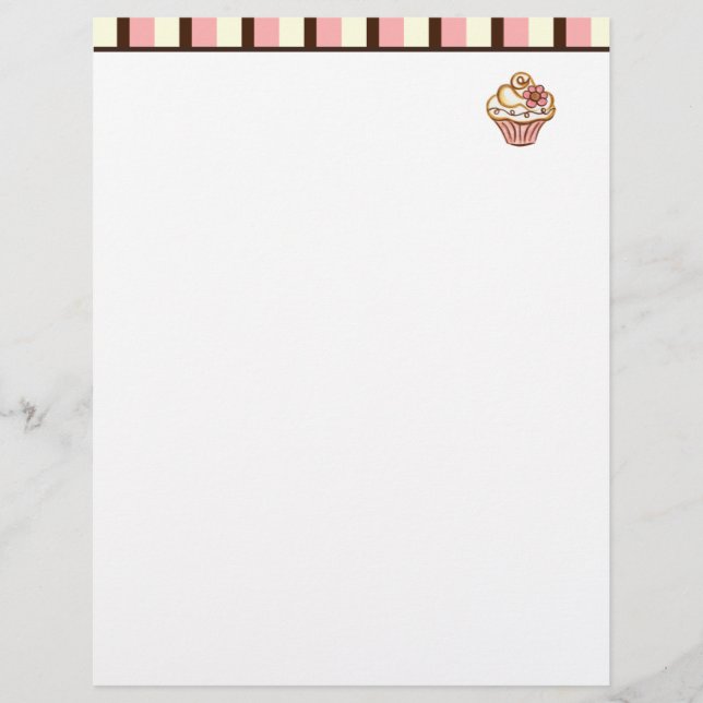 Cupcake Letterhead (Front)