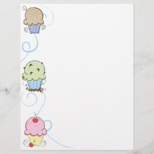 Cupcake Letterhead