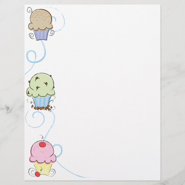 Cupcake Letterhead (Front)