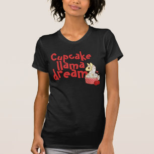 Cupcake Llama Pajama Top