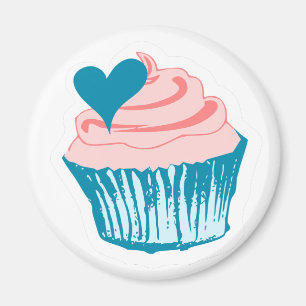 Cupcake Love magnet