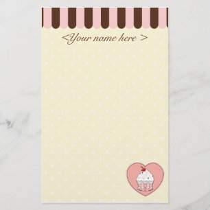 Cupcake Love Stationery