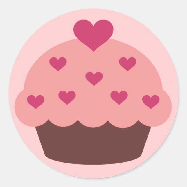 Cupcake Love Stickers (Front)