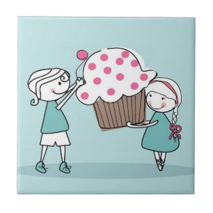 Cupcake Love Tile