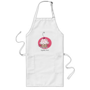 cupcake lover long apron