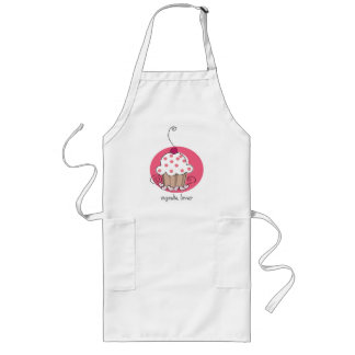 cupcake lover long apron